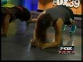 News video: Staying Fit: Working out Shoulders & Abs
